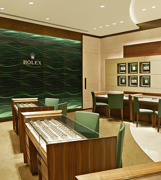 rolex showroom