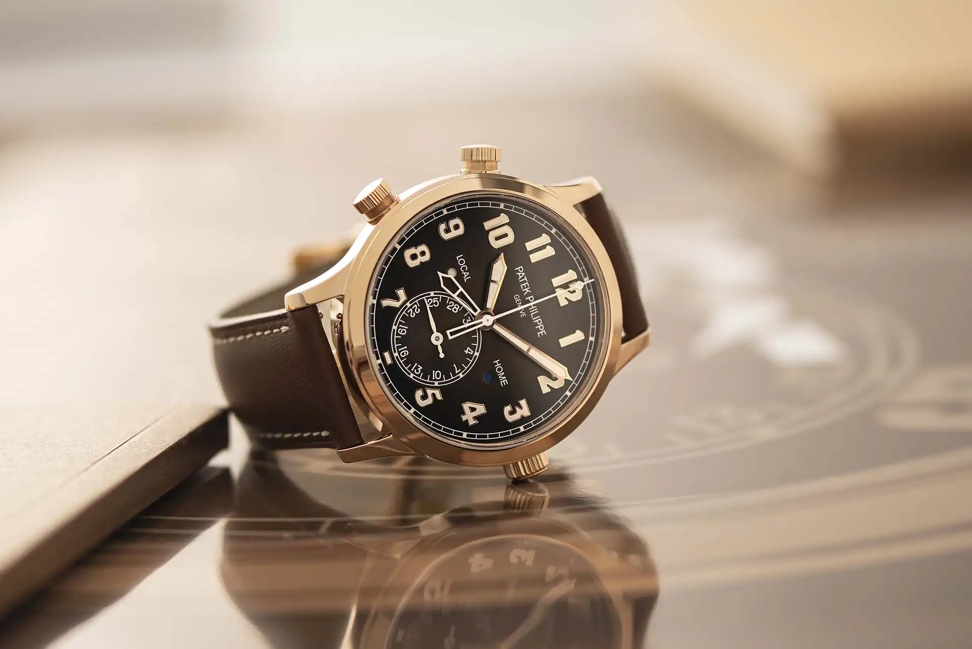 Patek Philippe Ref. 5320 World Time in 18K rose gold