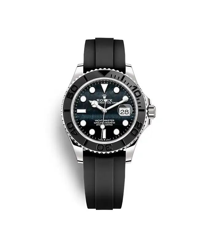 White gold clearance rolex yacht master