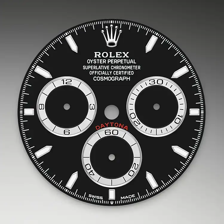 Black dial