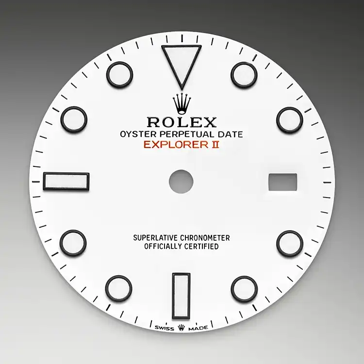 White dial