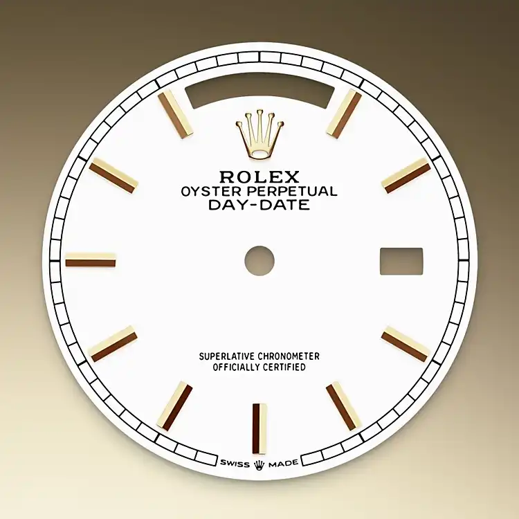 White dial