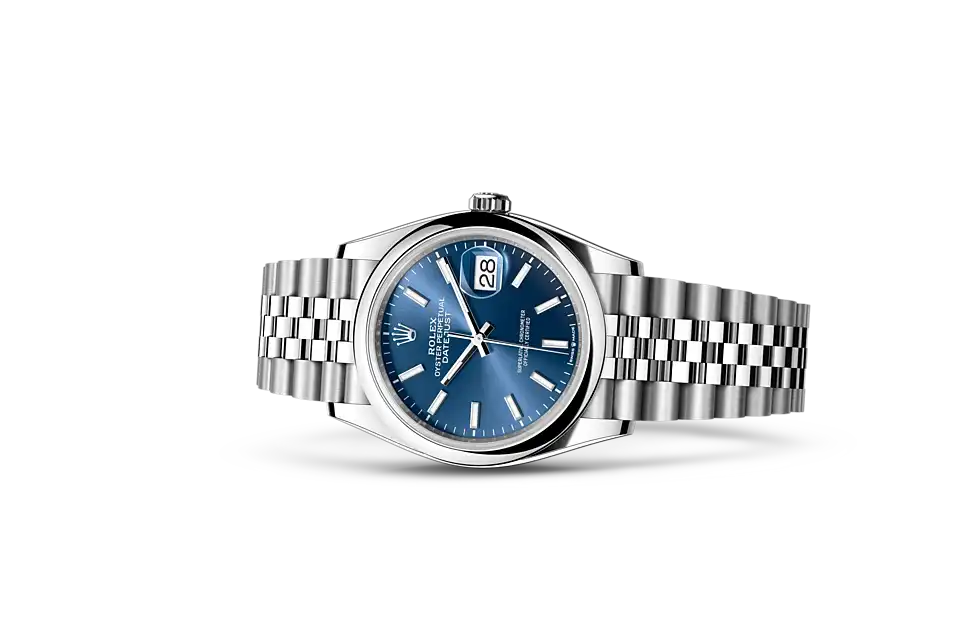 Rolex oyster perpetual 2025 datejust 36 blue dial