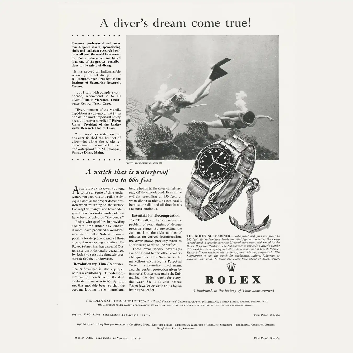 Rolex - Article: The reference among divers’ watches