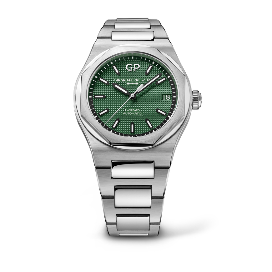 桂冠系列42毫米綠蘊腕錶